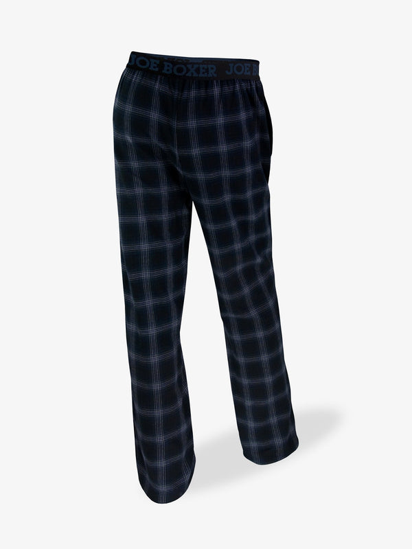Flannel náttbuxur 'Midnight Plaid'