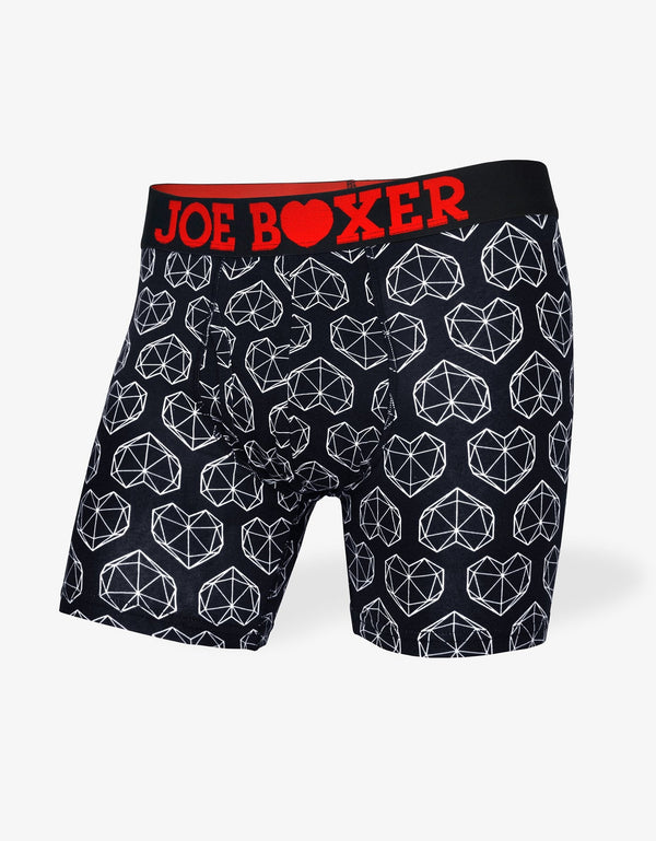 'Geometric' teygjanlegur boxer